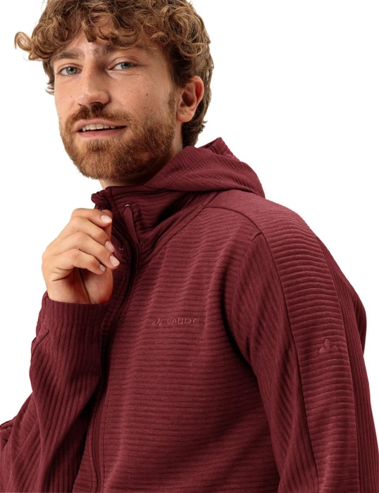 Vaude Hemsby II Fleece Jacke carmine uni (Herren)