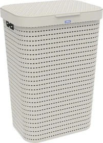 Rotho Country 55l Wäschekorb cappuccino