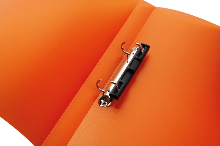 Herma Ringbuch 2-Ring, 25mm, A4, orange/transparent, 3er-Pack