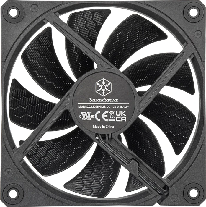 SilverStone Shark Force 120, schwarz, 120mm