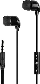 MusicSound Color In-Ear 3.5mm Klinke schwarz