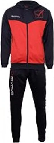 Givova Visa Trainingsanzug rot/blau