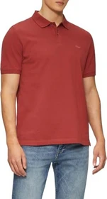 s.Oliver Baumwollpiqué Poloshirt kurzarm poppy red (Herren)