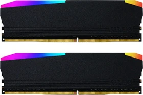 AntecMemory 5 Series Black Heatsink RGB LED UDIMM 8GB Kit, DDR4-2400, CL16-16-16-36
