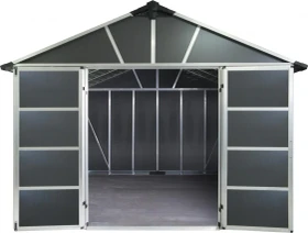 Palram Canopia Yukon 11x9 Gerätehaus grau