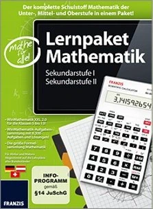 Franzis Lernpaket Mathematik Sekundarstufe I & II, ESD (deutsch) (PC)