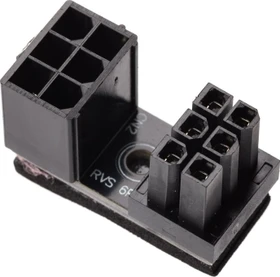 InLine Grafikkarten Stromadapter intern, 180° ATX 6pol Stecker auf Buchse, gedreht (26636F)