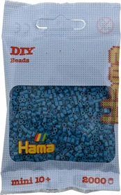 Hama Mini Beutel mit Perlen 2000 Stück petrol