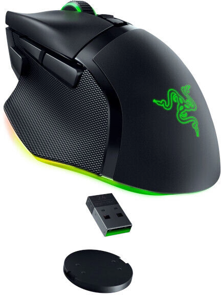 Razer Basilisk V3 Pro + Mouse Dock Pro, USB/Bluetooth
