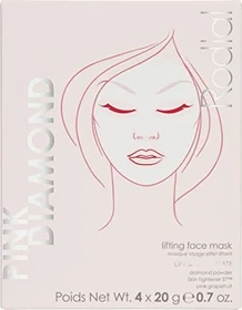 Rodial Pink Diamond Instant Lifting Face Mask Tuchmaske, 4 Stück