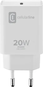 Cellularline USB-C Charger 20W weiß