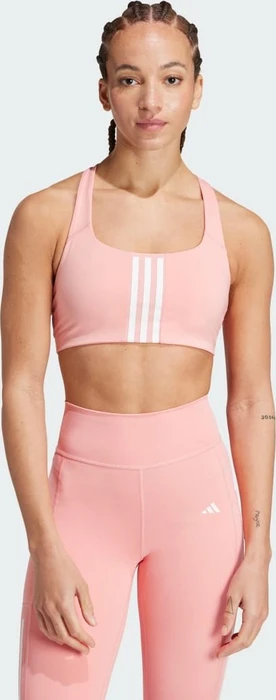 adidas Powerimpact Training Medium-Support 3-Streifen Sport-BH (Damen)
