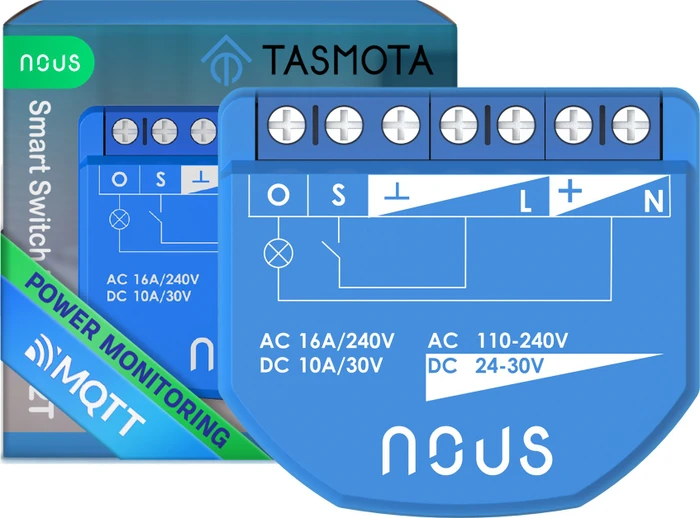 Nous WiFi Tasmota Switch Modul