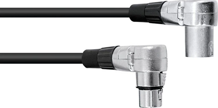 Omnitronic XLR Kabel gewinkelt 3.0m
