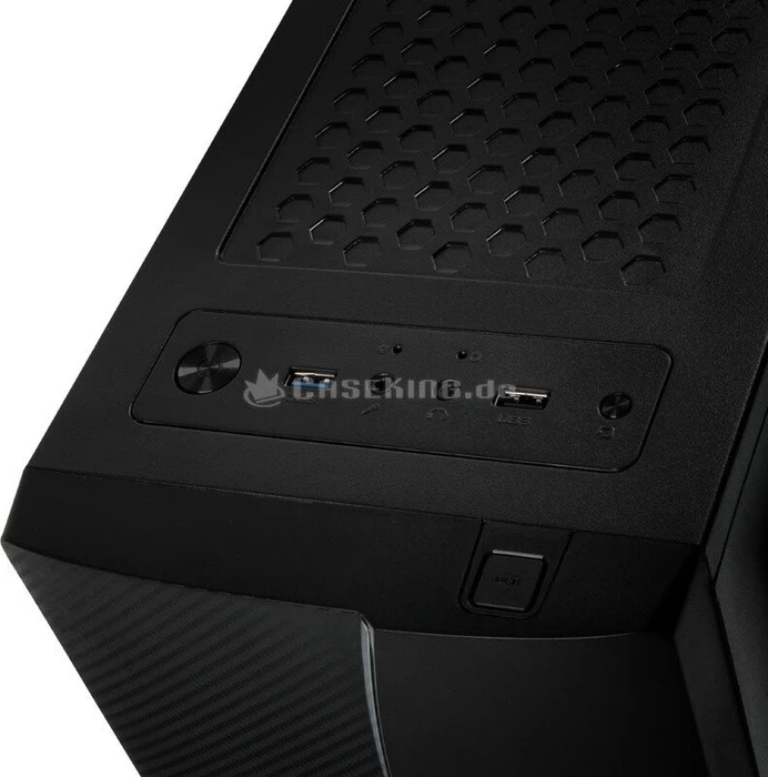 Kolink Inspire K5 RGB, schwarz, Glasfenster