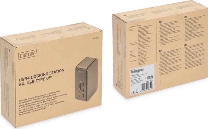 Digitus USB4 Dockingstation 8K, USB4 [Buchse]