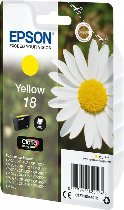 Epson Tinte 18 gelb