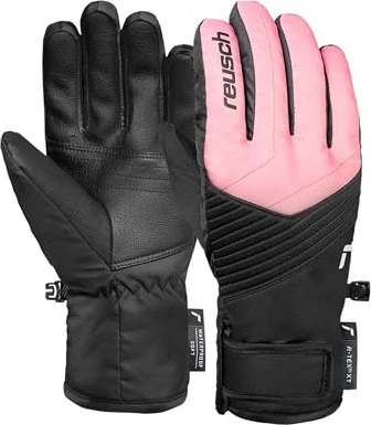 Reusch Dan R-Tex XT Skihandschuhe black/wild rose (Junior)