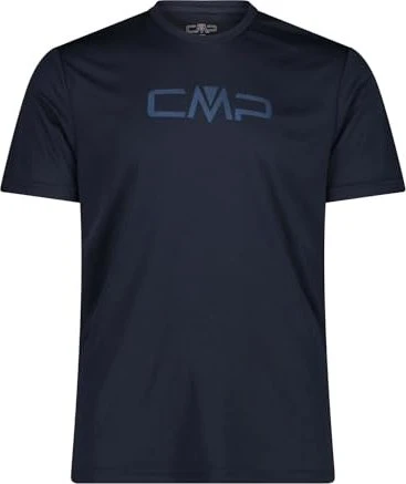 CMP Rundausschnitt Logo Funktionsshirt kurzarm b. blue/dusty blue (Herren)