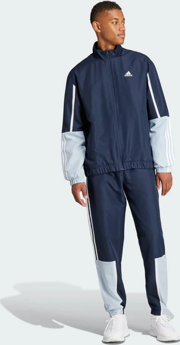 adidas Sportswear Colorblock 3-Streifen Trainingsanzug legend ink (Herren)