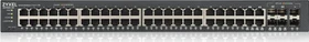 Zyxel GS1920 Rackmount Gigabit Smart Switch, 44x RJ-45, 4x RJ-45/SFP, 2x SFP (GS1920-48v2-EU0101F)