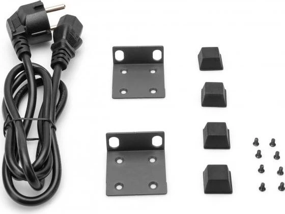 Digitus DN-953 Rackmount Gigabit Switch, 24x RJ-45, 2x SFP, 370W PoE+