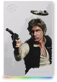 Seagate FireCuda Gaming HDD - Han Solo Special Edition, 2TB, +Rescue, USB 3.0 Micro-B