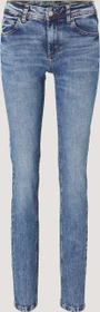 Tom Tailor Alexa Straight Jeans mit Bio-Baumwolle Jeans random bleached blue denim (Damen)