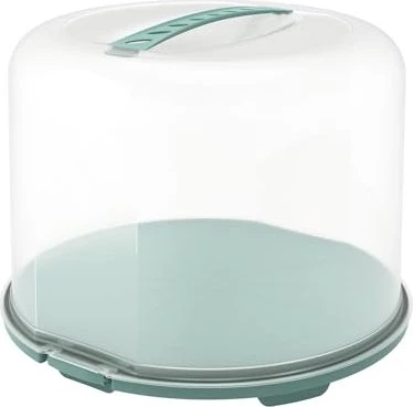 Rotho Fresh XL Tortenglocke 26cm hoch Aufbewahrungsbehälter misteltoe grün