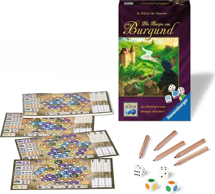 Die Burgen von Burgund Das Würfelspiel
