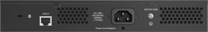 D-Link DSS-200 Surveillance Desktop Gigabit Smart Switch, 8x RJ-45, 2x SFP, 130W PoE+
