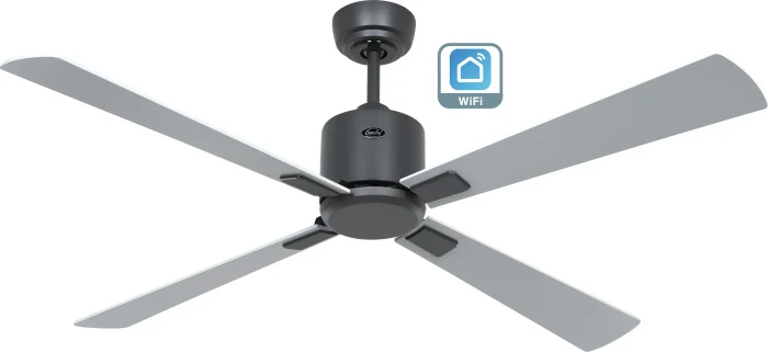 CasaFan Eco Neo III 132 BG-WE/LG WiFi Deckenventilator weiß/lichtgrau/basaltgrau