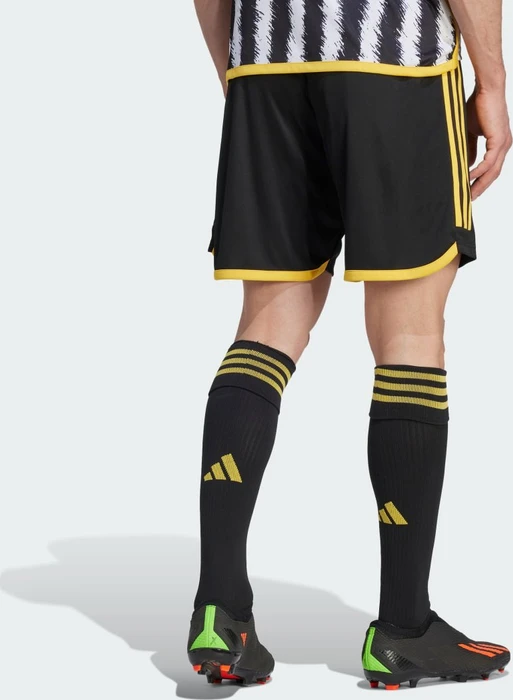 adidas Juventus Turin 2023/2024 Heimshorts black/bold gold (Herren)