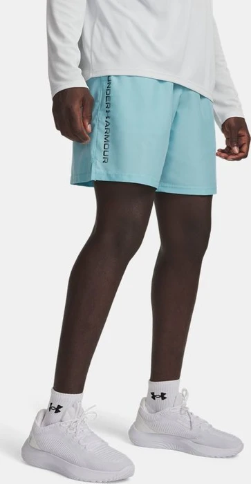 Under Armour Woven Wordmark Hose kurz blue haze/black (Herren)