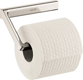 Hansgrohe AXOR Universal Softsquare Toilettenpapierhalter polished nickel