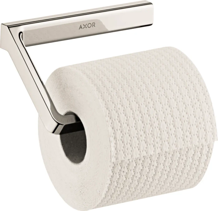 Hansgrohe AXOR Universal Softsquare Toilettenpapierhalter polished nickel