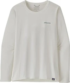 Patagonia Capilene Cool Daily Graphic Waters Funktionsshirt langarm boardshort logo/white (Herren)
