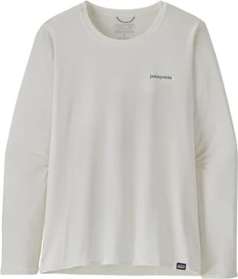 Patagonia Capilene Cool Daily Graphic Waters Funktionsshirt langarm boardshort logo/white (Herren)