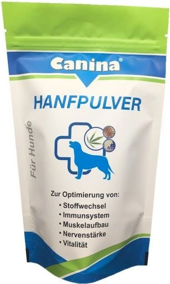 Canina Hanf Pulver für Hunde