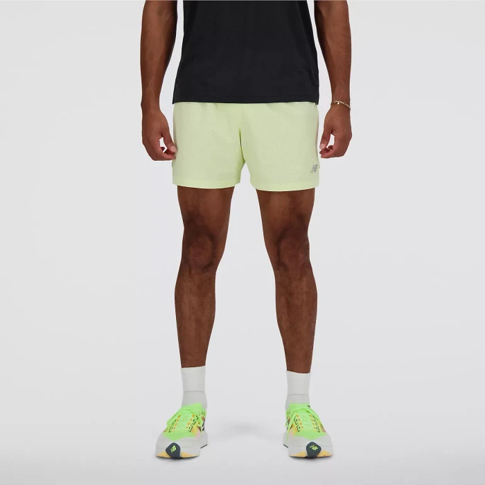 New Balance RC 5" Laufhose kurz limelight (Herren)