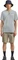 Jack Wolfskin Vonnan Graphic Funktionsshirt kurzarm outdoor cool grey (Herren) Vorschaubild