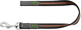 Hunter Visby Super Grip griffiger Kurzführer für Hunde, schwimmfähhig und reflektierend, 20/50, orange