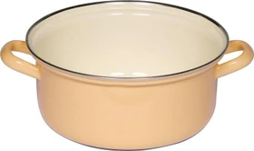 Riess Pastell Kasserolle 20cm 2l goldgelb