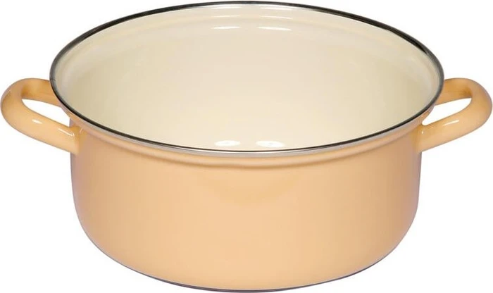 Riess Pastell Kasserolle 20cm 2l goldgelb