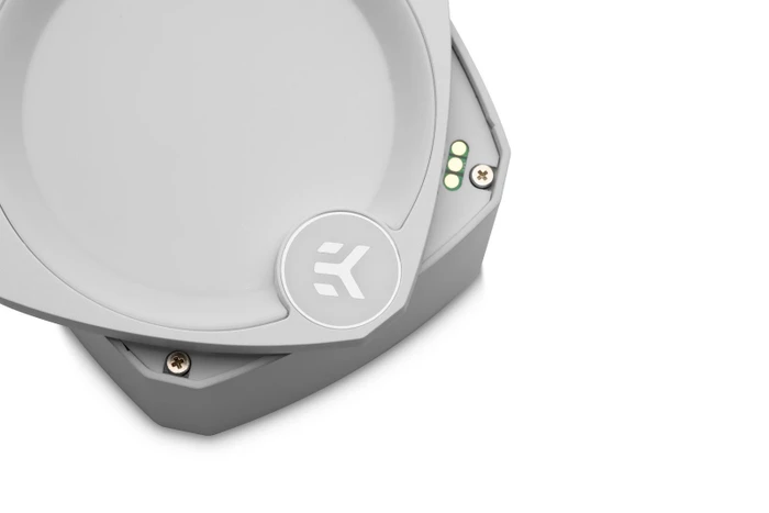 EK Water Blocks EK-Nucleus AIO CR360 Lux D-RGB White, weiß