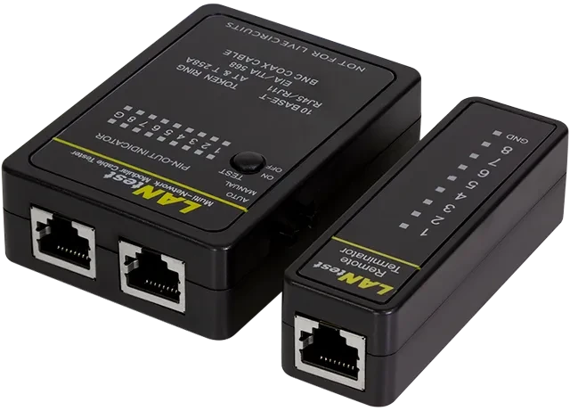 LogiLink Netzwerk Kabeltester RJ-11/RJ-12/RJ-45/BNC