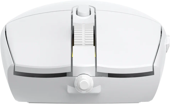 Baracuda Crab White Gaming Mouse, weiß, USB