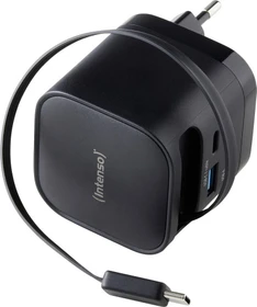 Intenso Power Adapter W65ACIC GaN schwarz