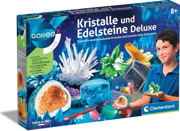 Clementoni Galileo Kristalle und Edelsteine Deluxe
