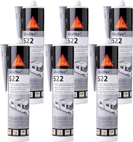 Sika Sikaflex 522 1-Komponenten Montagekleber stahlgrau, 300ml